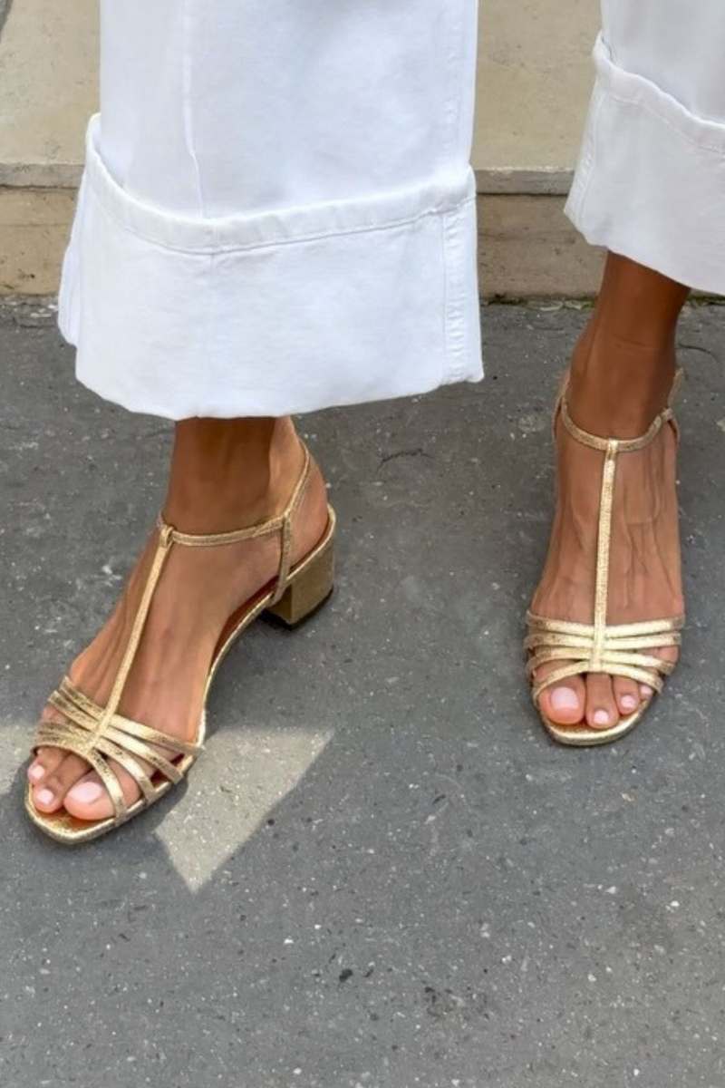 Antonia™ | Sandalias Doradas Elegancia Diaria