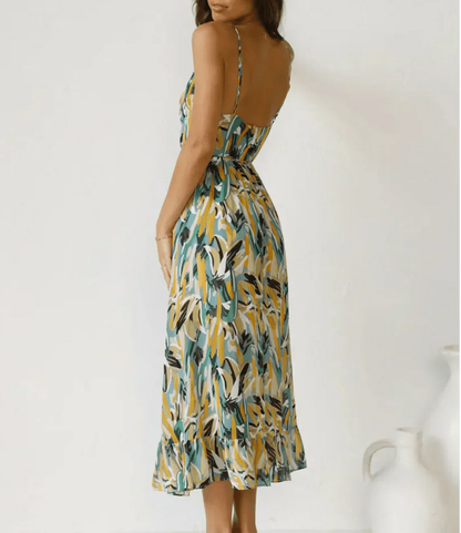 Ternura™ | Vestido Midi en Color Vibrante