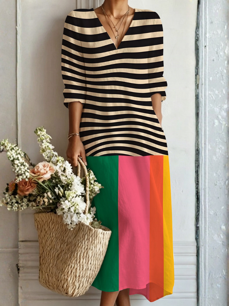 María Ines™ | Vestido Casual de Día
