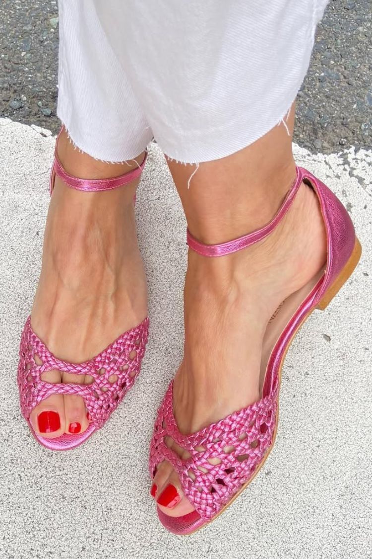Aurelia™ | Sandalias Trenzadas Doradas