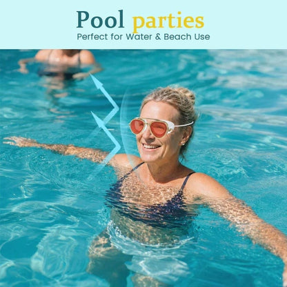 Marea™ | Goggles de Natación Reflectantes con Protección UV
