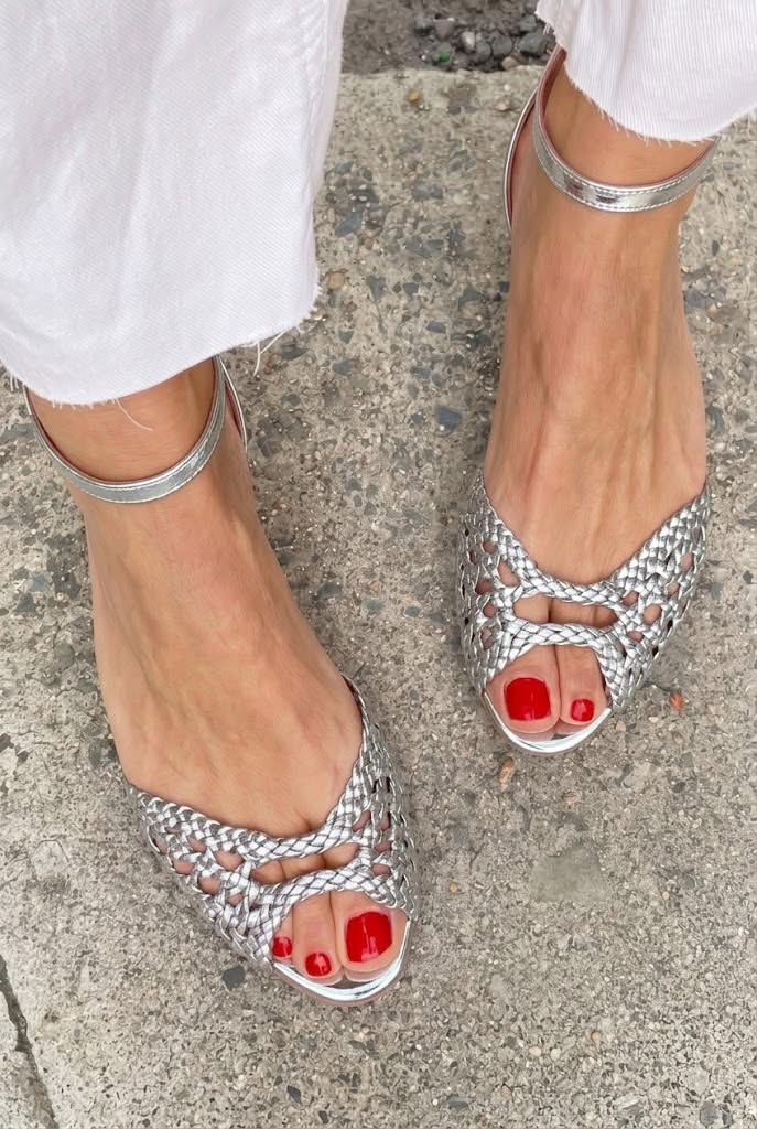 Aurelia™ | Sandalias Trenzadas Doradas