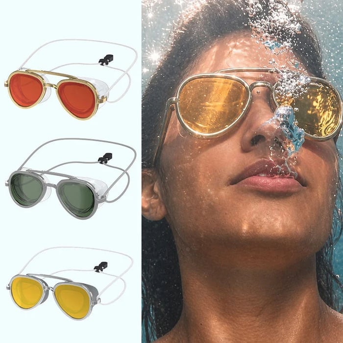 Marea™ | Goggles de Natación Reflectantes con Protección UV