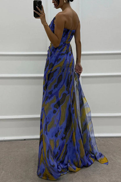 Eugenia™ | Vestido Vibrante con Drapado