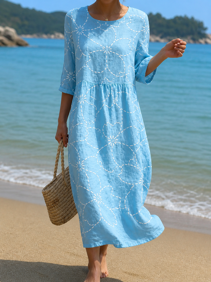 Adelina™ | Vestido con diseño de flores