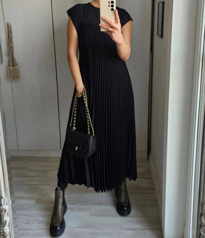 Aroha™ | Vestido Sin Mangas con Pliegues