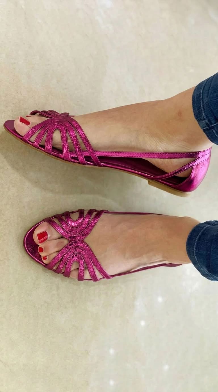 Tania™ | Sandalias Doradas Luz de Verano