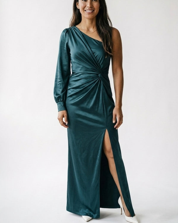 Vania™ | Vestido satén fluido