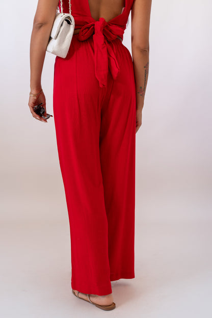Valentina™ | Conjunto 2 Piezas Top y Pantalón Palazzo