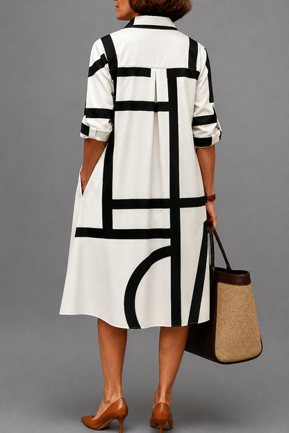 Noa™ | Chic Midi Dress