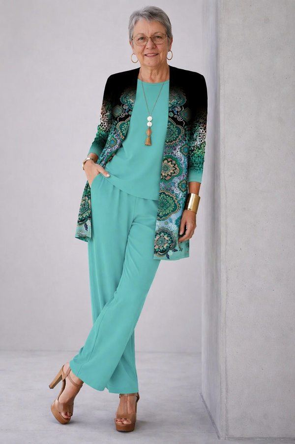 María Beatriz™ | Conjunto Elegante 3 Piezas