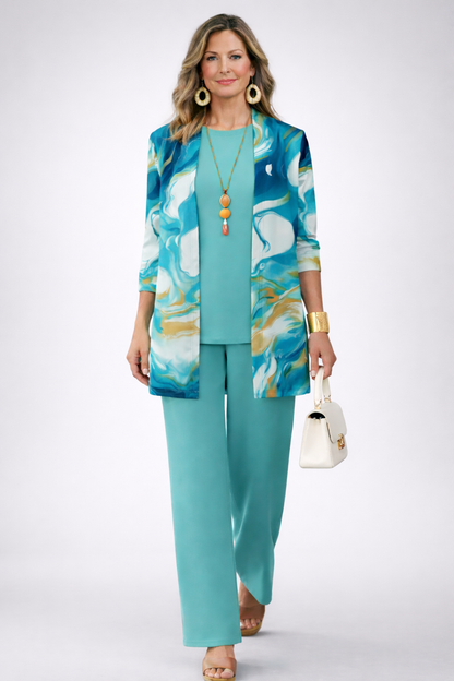 María Pilar™ | Conjunto Elegante 3 Piezas