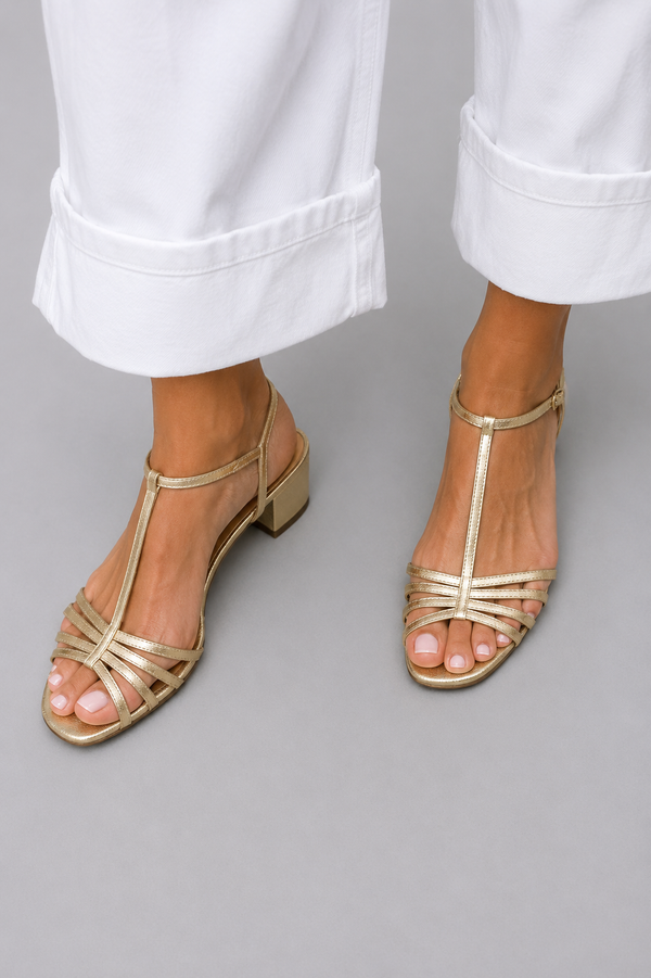 Antonia™ | Sandalias Doradas Elegancia Diaria