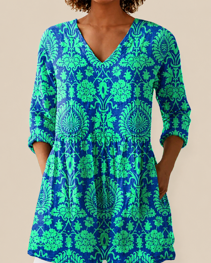 Leonor™ | Blusa amplia con diseño llamativo