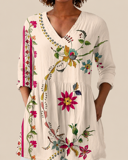 Estrella™ | Blusa Amplia con Diseño Vibrante