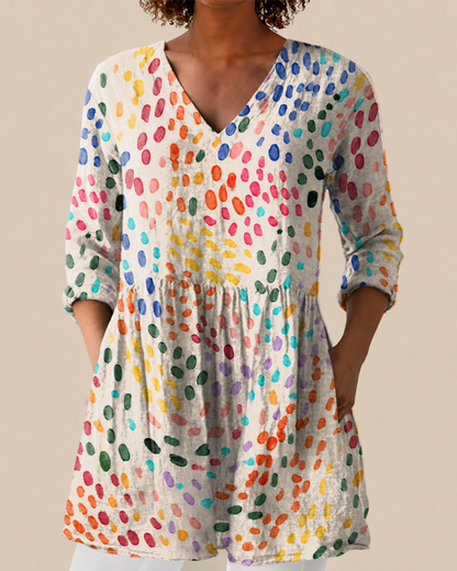 Petra™ | Blusa Oversize con Diseño Vibrante