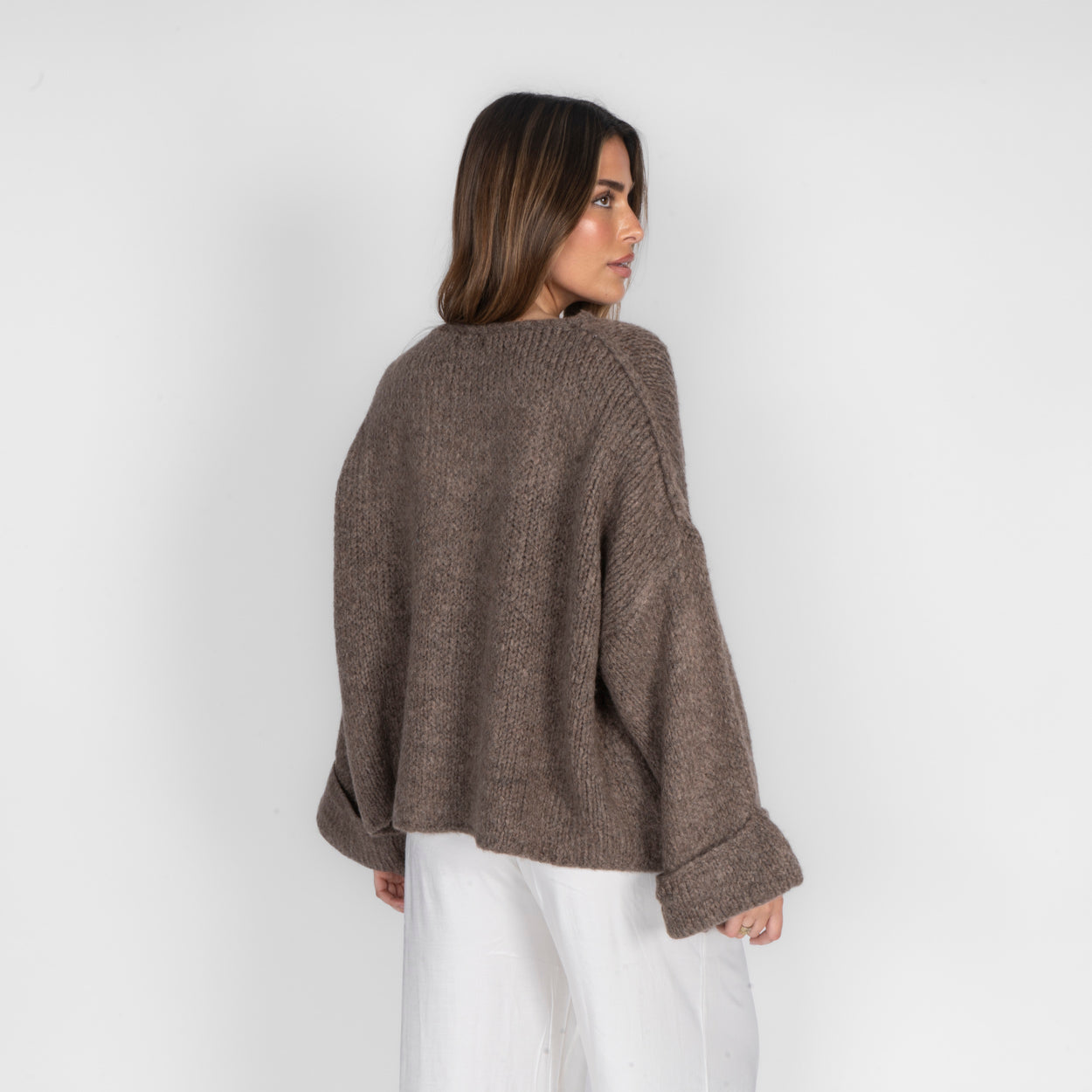 María Rosaura™ | Cárdigan oversize de manga suave