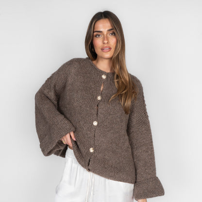 María Rosaura™ | Cárdigan oversize de manga suave