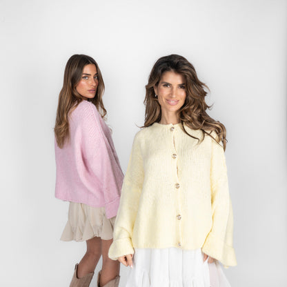 María Rosaura™ | Cárdigan oversize de manga suave