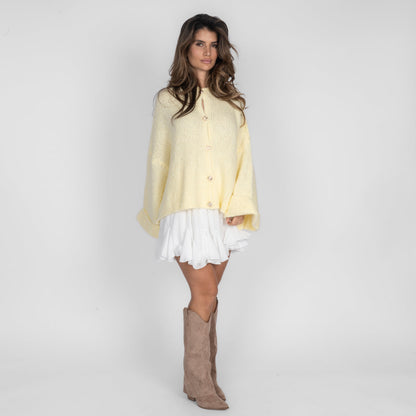 María Rosaura™ | Cárdigan oversize de manga suave