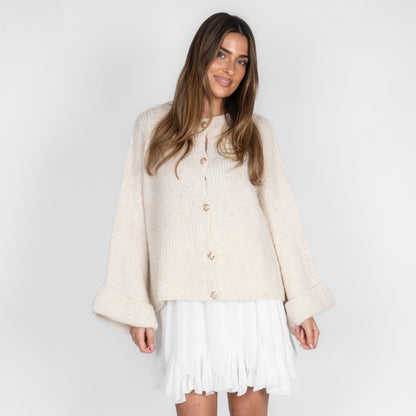 María Rosaura™ | Cárdigan oversize de manga suave