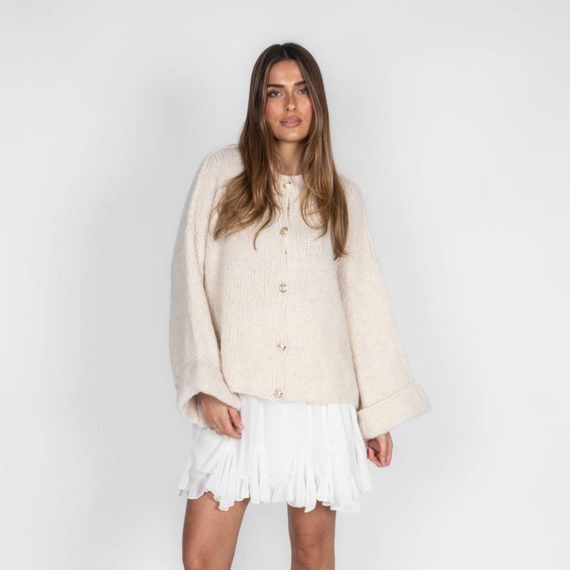 María Rosaura™ | Cárdigan oversize de manga suave