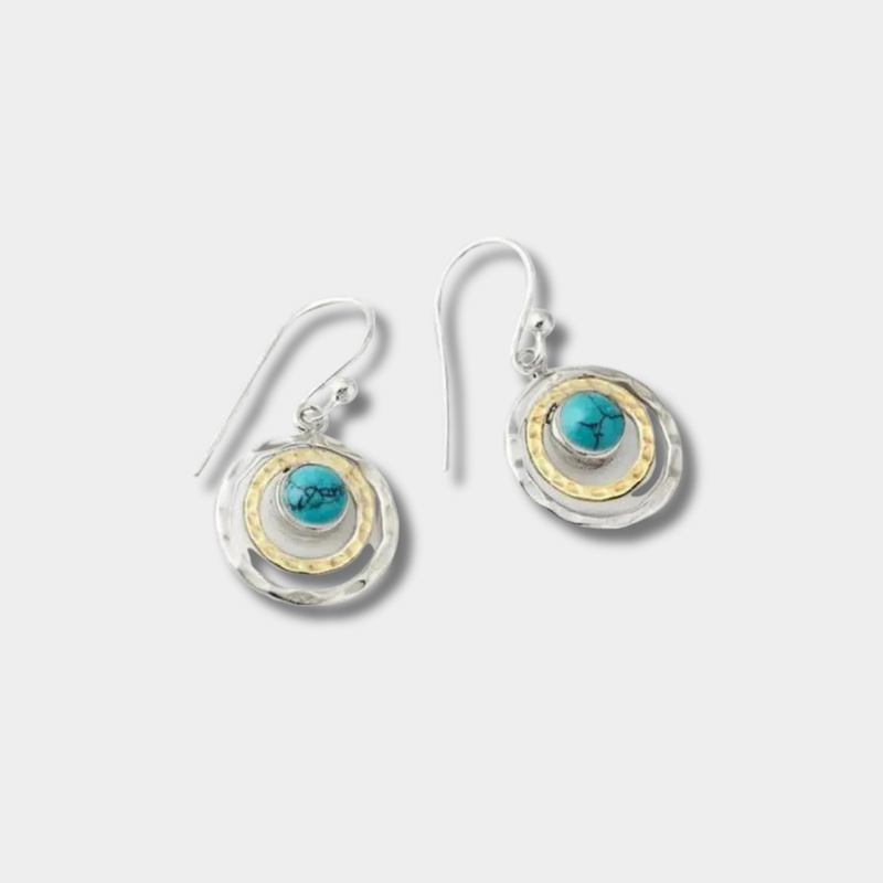 Anna-Sofie – Pendientes Boho Saturno