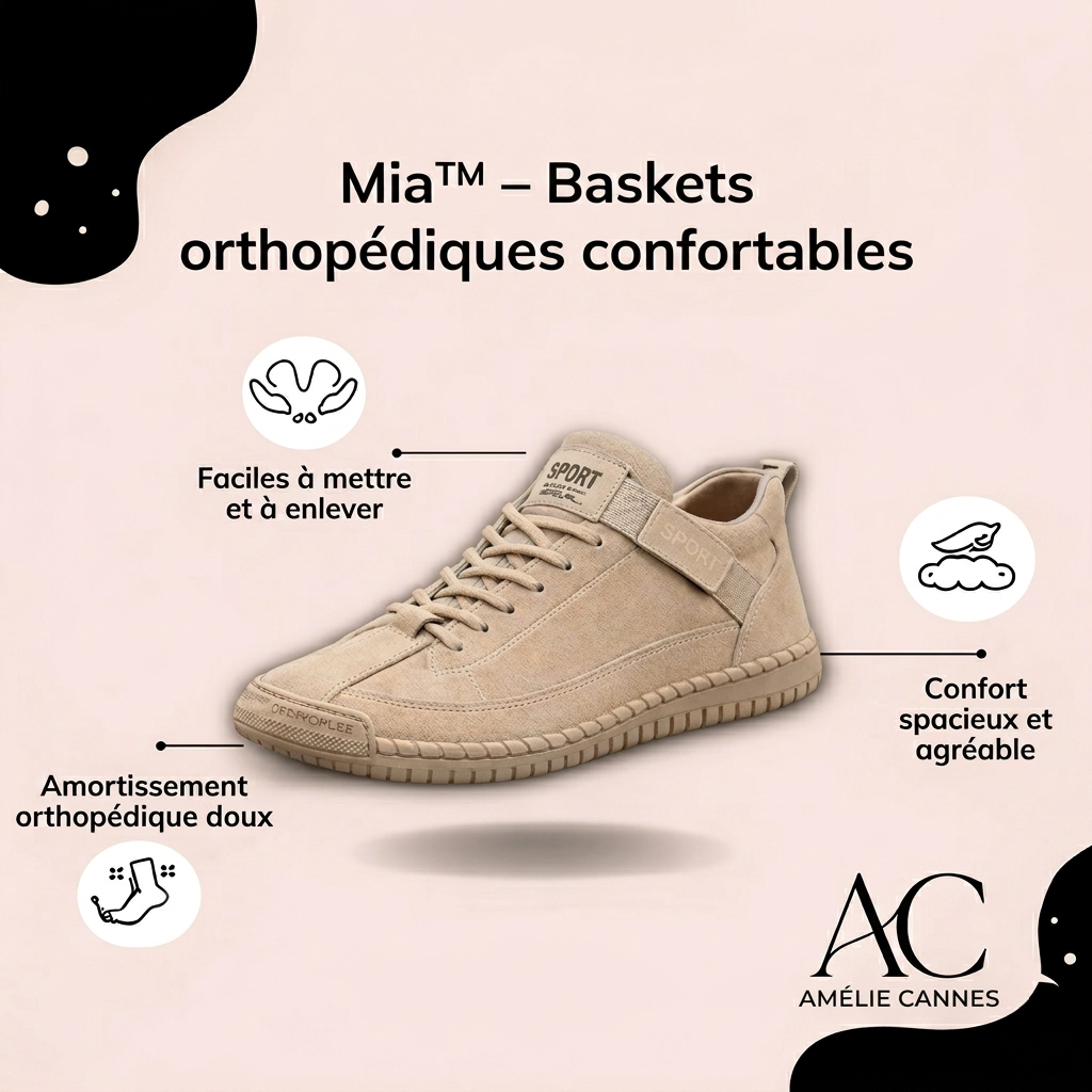 Mia | Zapatos Ergonómicos Ortopédicos