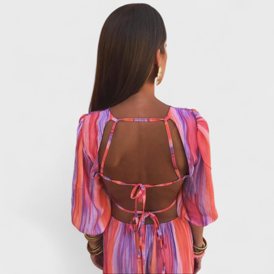 Clemencia™ | Maxi Dress Éclat Riviera