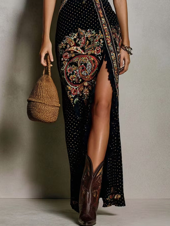Engracia™ | Vestido Largo Boho Vintage
