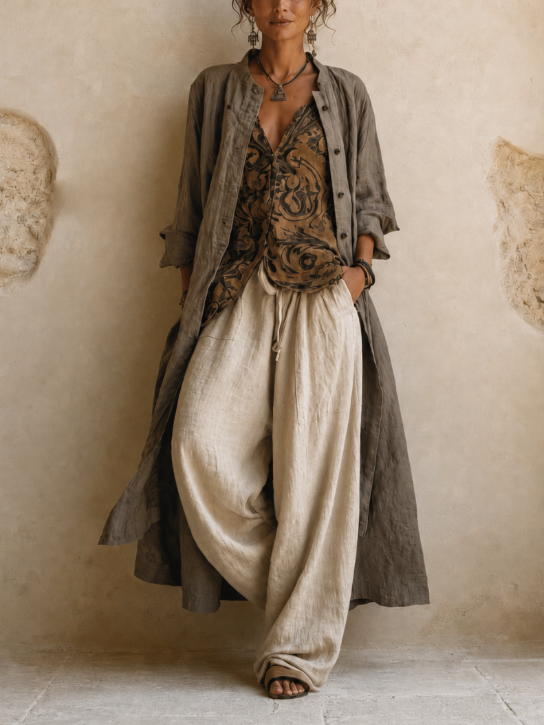 Elena™ | Conjunto Bohemio de Tres Piezas