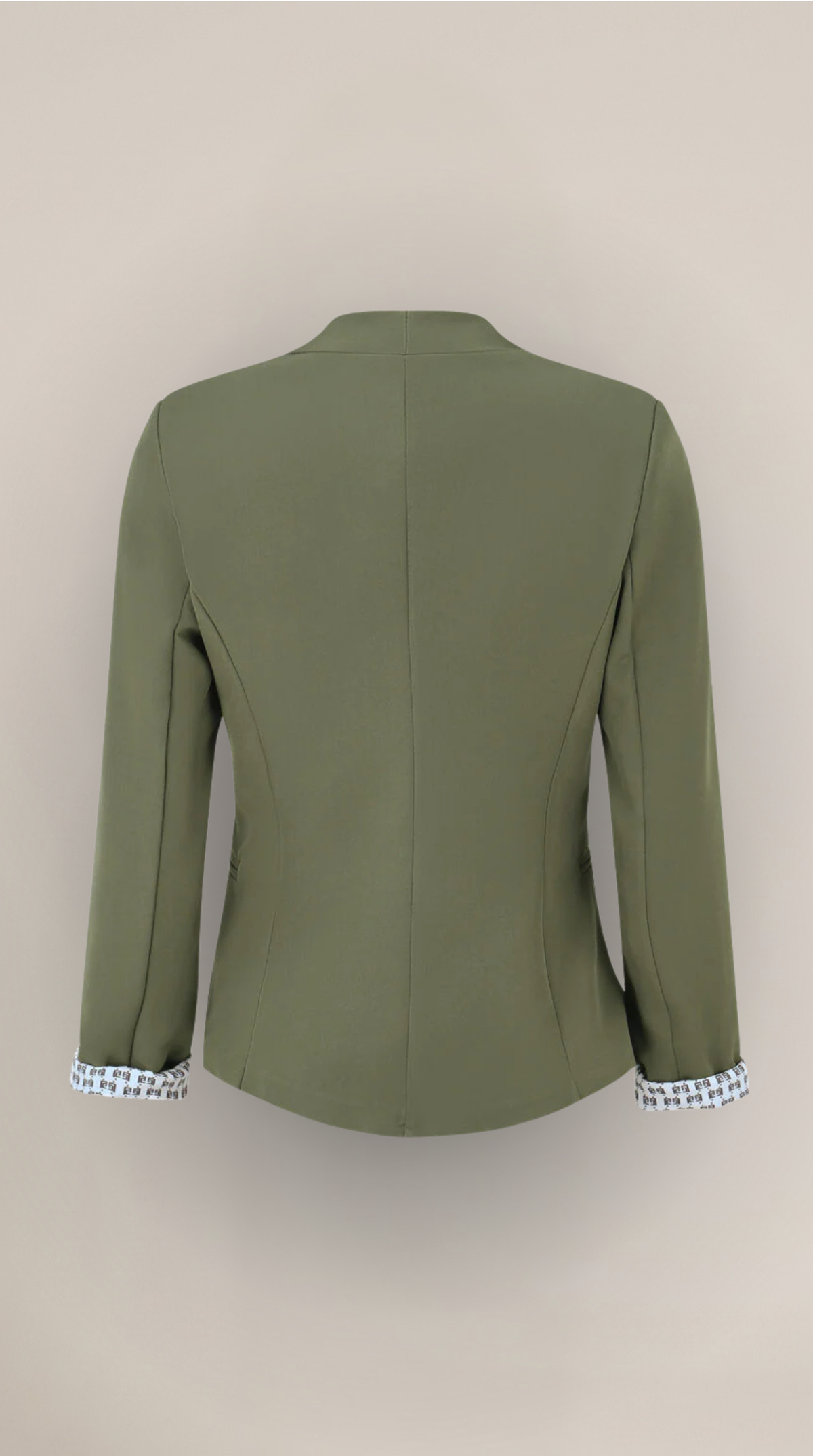María Ariana™ | Blazer de corte recto con hombreras