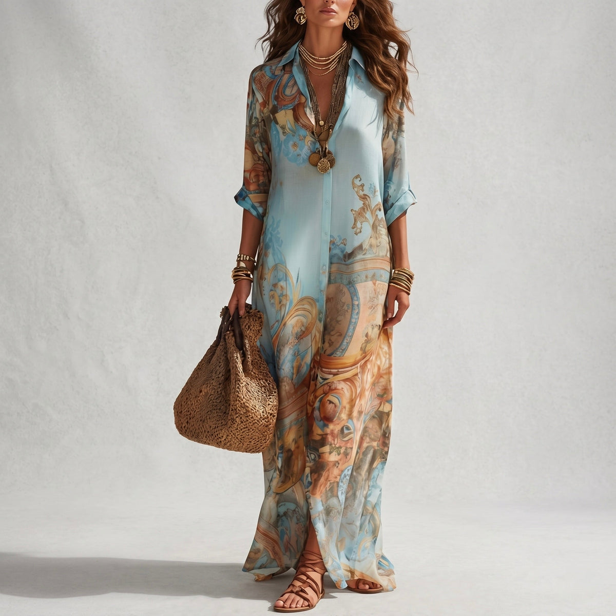 Diana™ | Elegante vestido fluido de verano