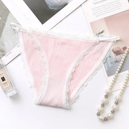 Marion™ | Bragas de encaje dulce a rayas