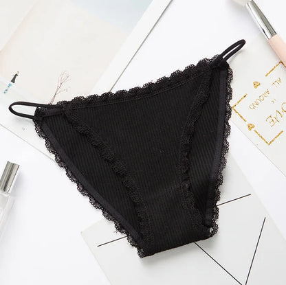 Marion™ | Bragas de encaje dulce a rayas