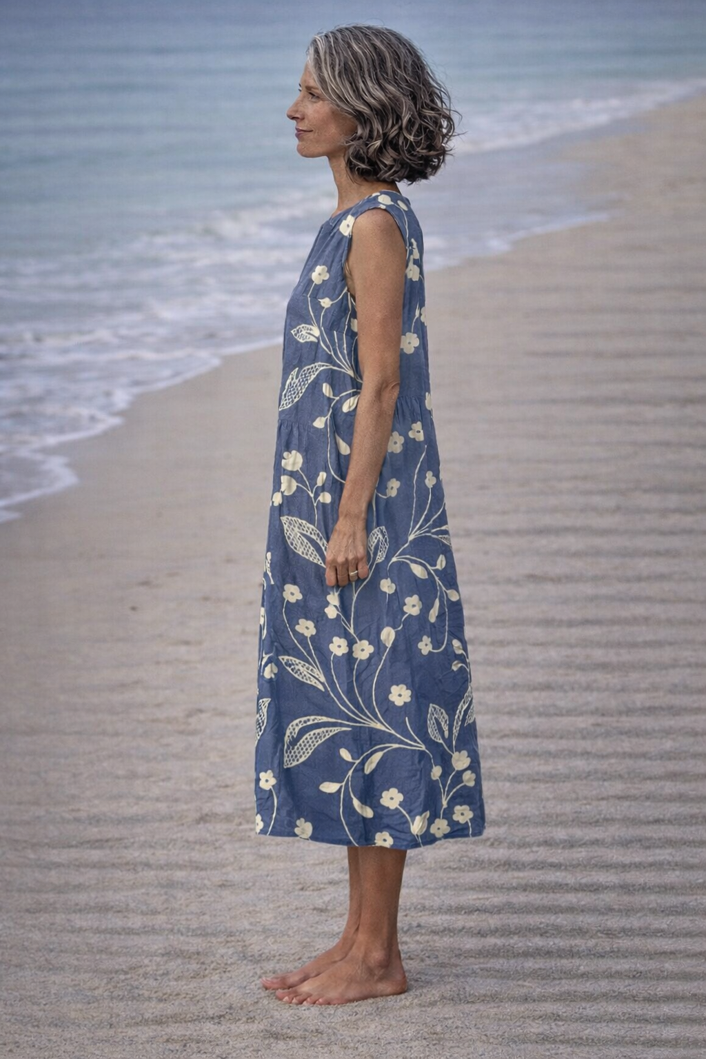 Margot™ | Vestido midi flores vintage