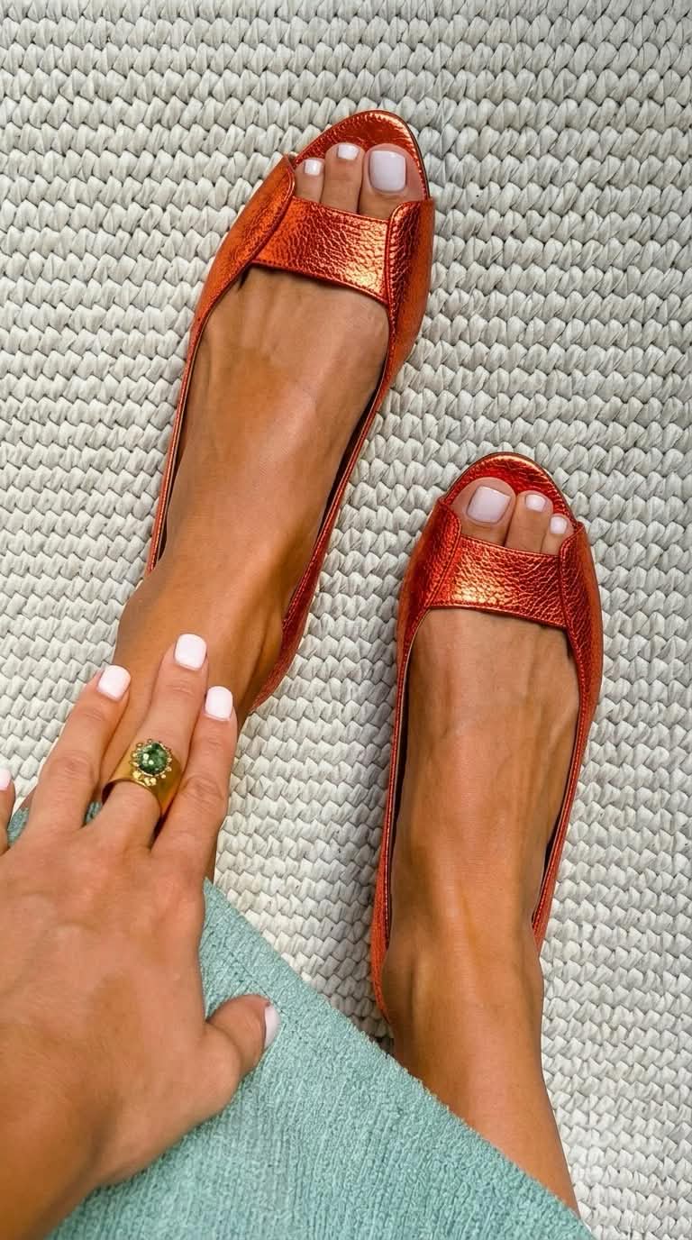 Josefina™ | Sandalias Doradas Comfort Chic