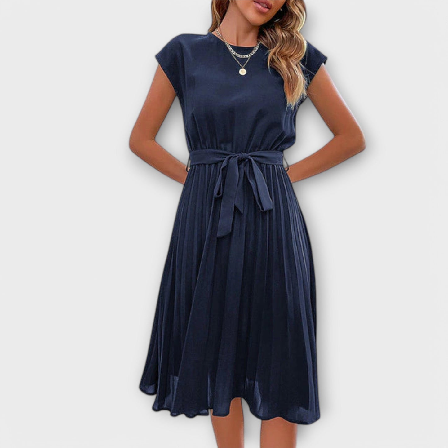 Victoria™ | Vestido Midi Plisado para el Verano