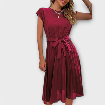 Victoria™ | Vestido Midi Plisado para el Verano