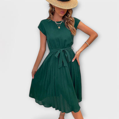 Victoria™ | Vestido Midi Plisado para el Verano