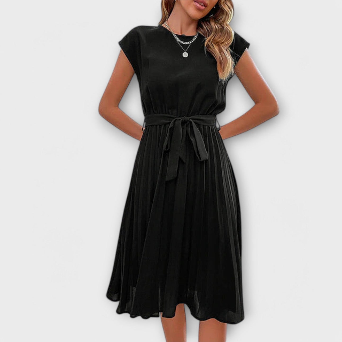 Victoria™ | Vestido Midi Plisado para el Verano
