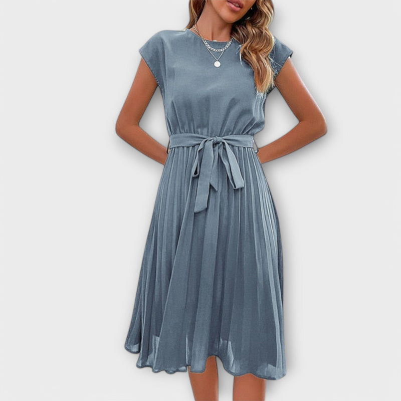 Victoria™ | Vestido Midi Plisado para el Verano