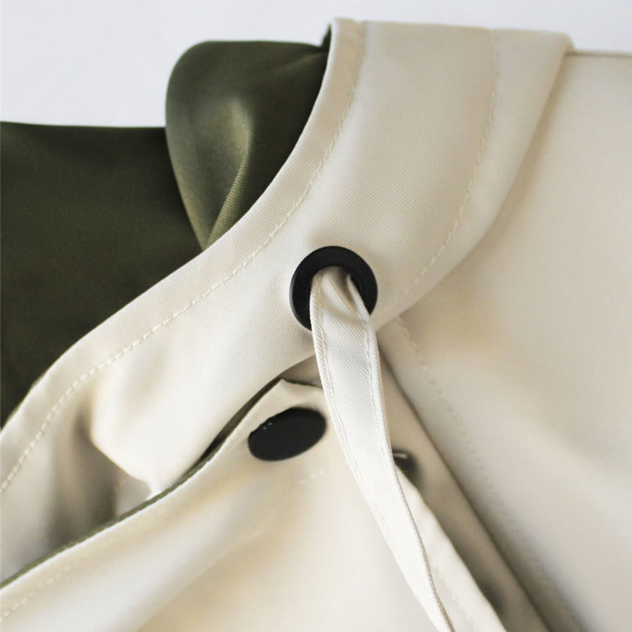 Maëlys™ | Trench-coat moderno bicolor