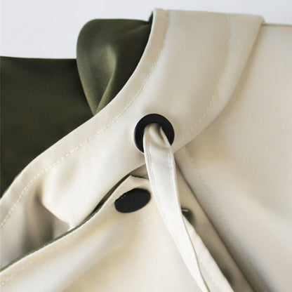 Maëlys™ | Trench-coat moderno bicolor