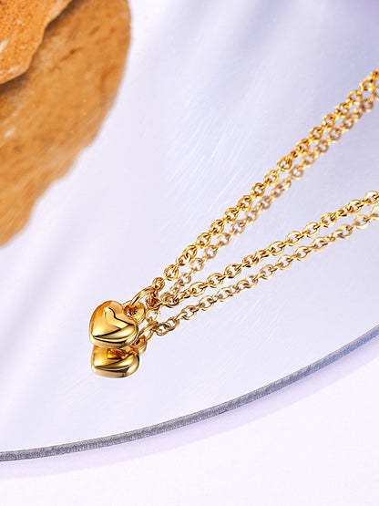 María Lorea™ | Collar con colgante de corazón de alivio