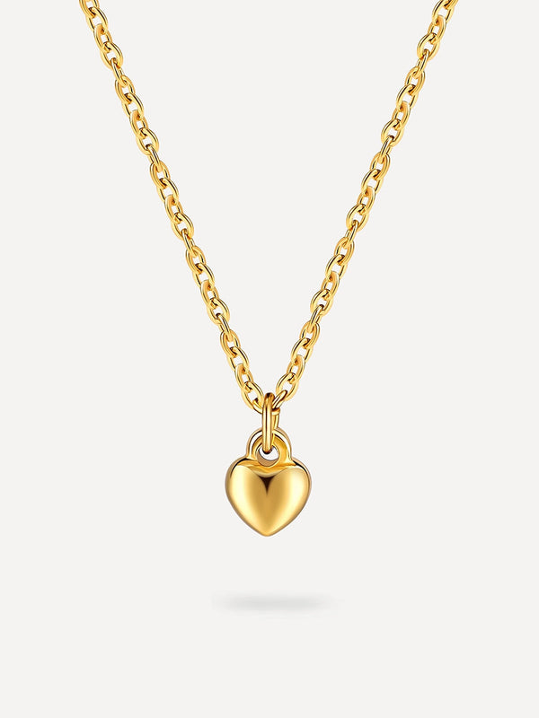 Zurine™ | Collar con colgante de corazón de alivio