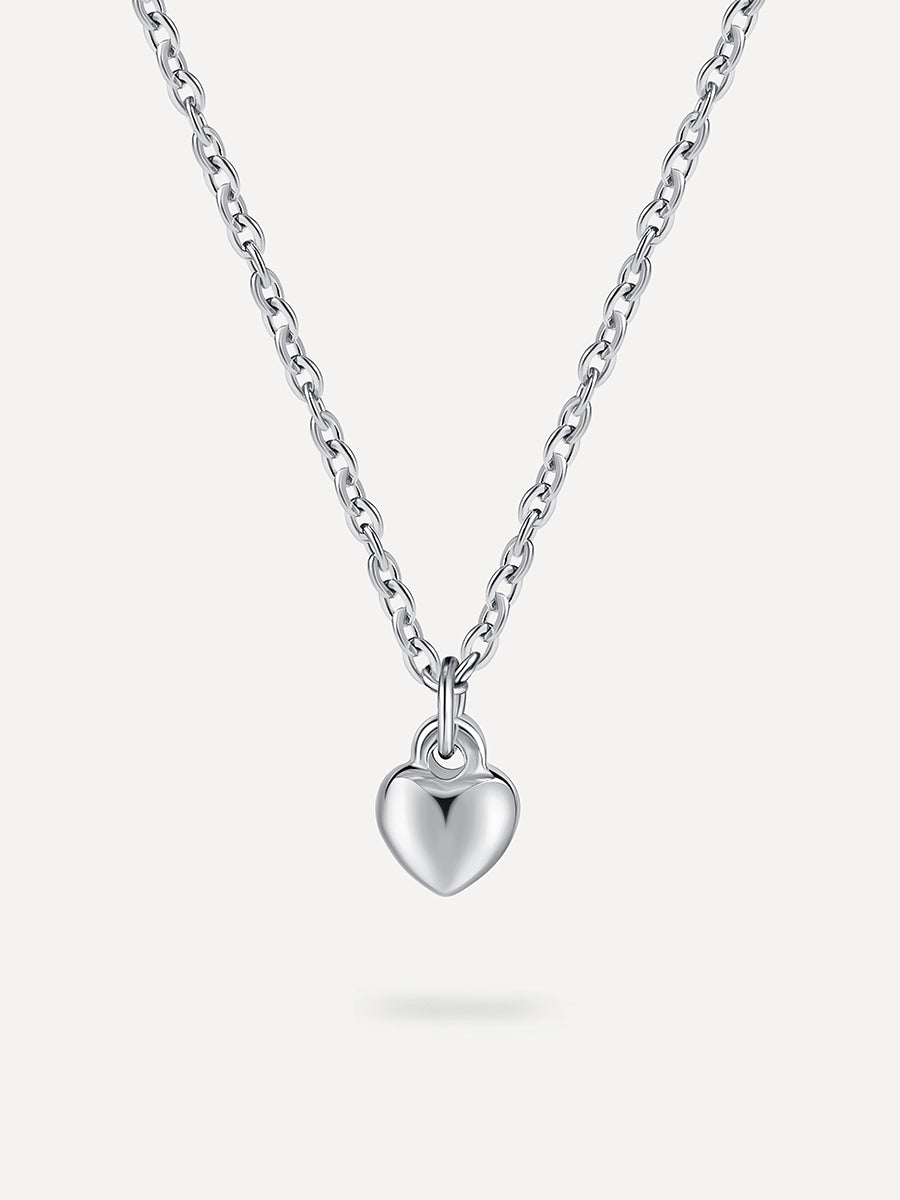 María Lorea™ | Collar con colgante de corazón de alivio