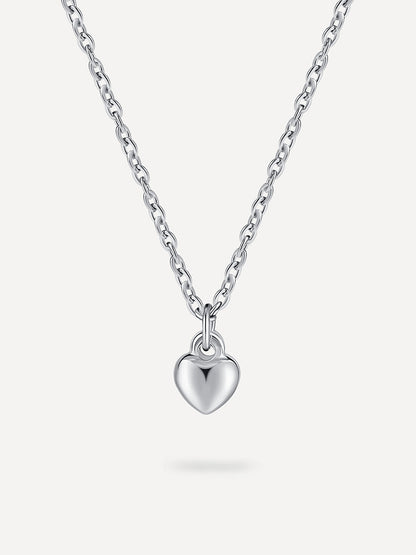María Lorea™ | Collar con colgante de corazón de alivio