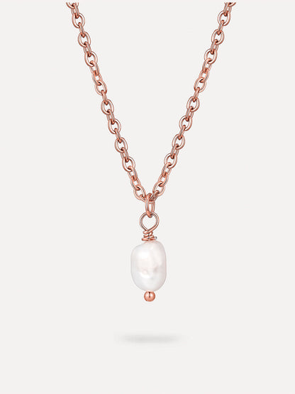 María Anisia™ | Collar Minimalista con Colgante de Perla