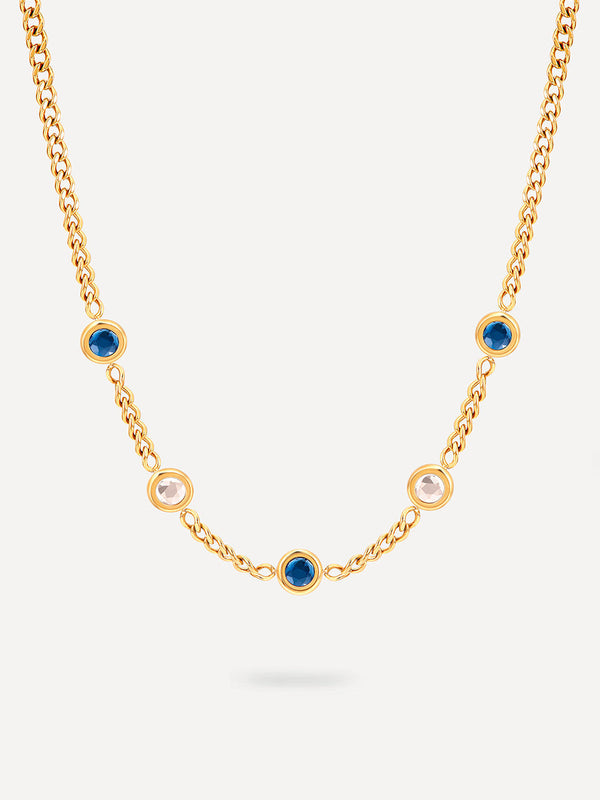 Cristina Iratxe™ | Collar Dueto - Mar y Cielo
